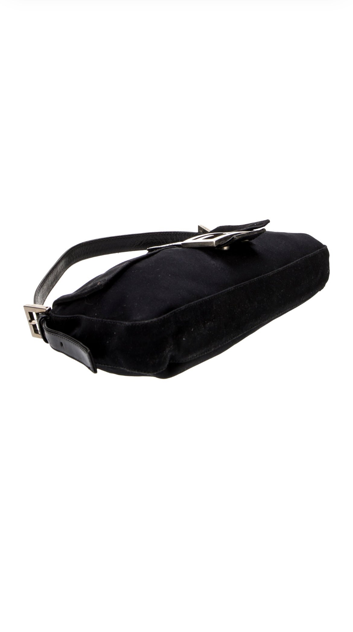 Fendi Neoprene Baguette Bag in Black