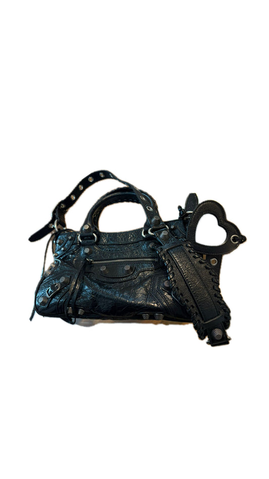 Balenciaga City Bag in Black Small
