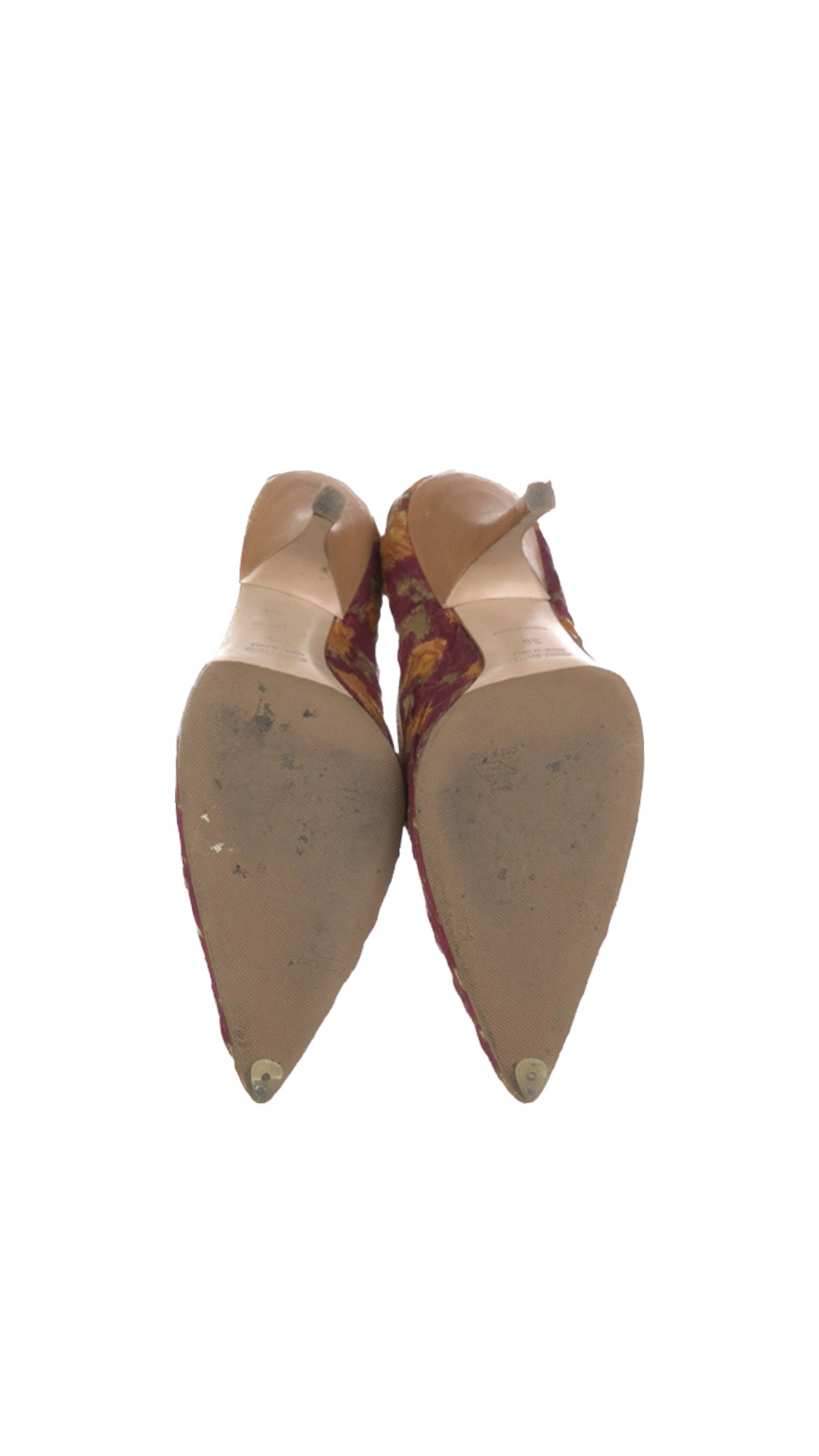 Miu Miu Floral Print Heels