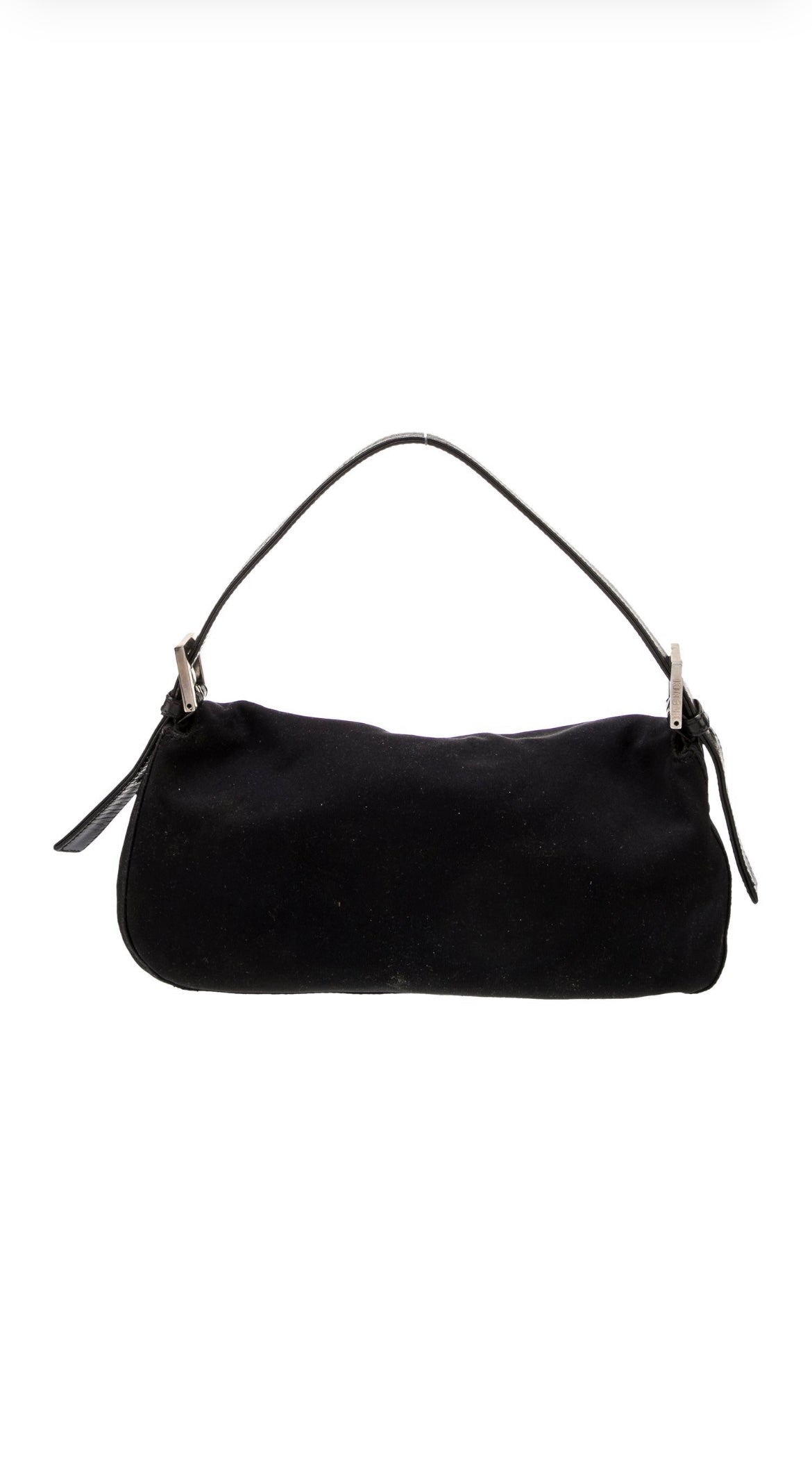 Fendi Neoprene Baguette Bag in Black