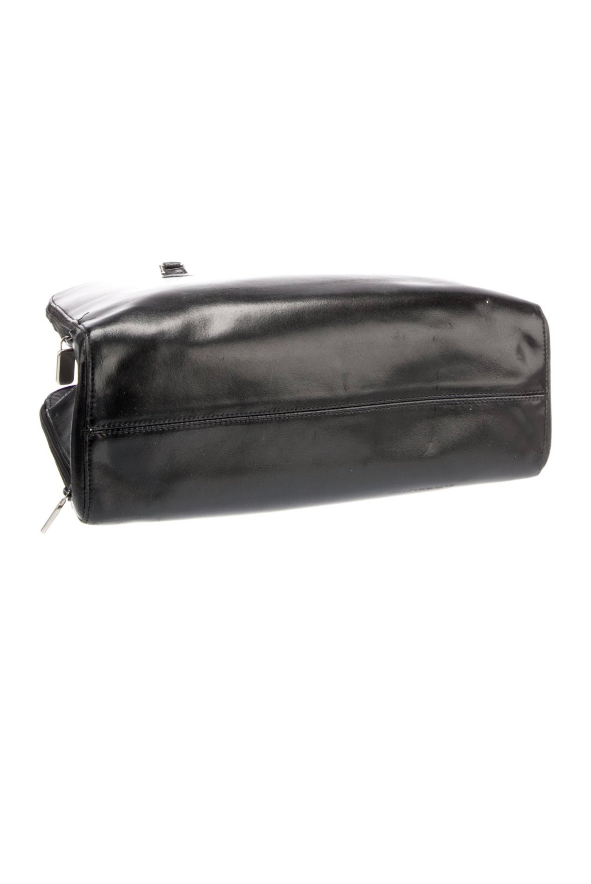 Furla leather shoulder bag in black