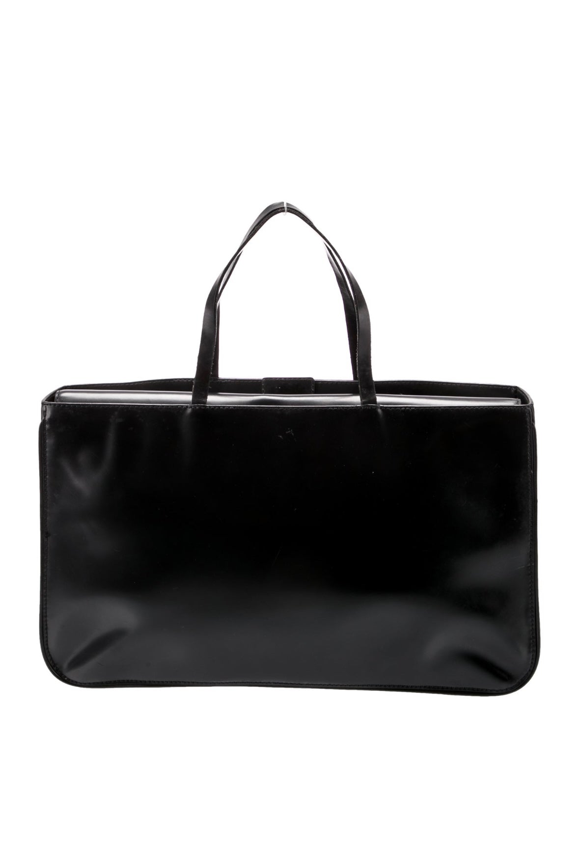 Givenchy Leather Top Handle Bag in Black