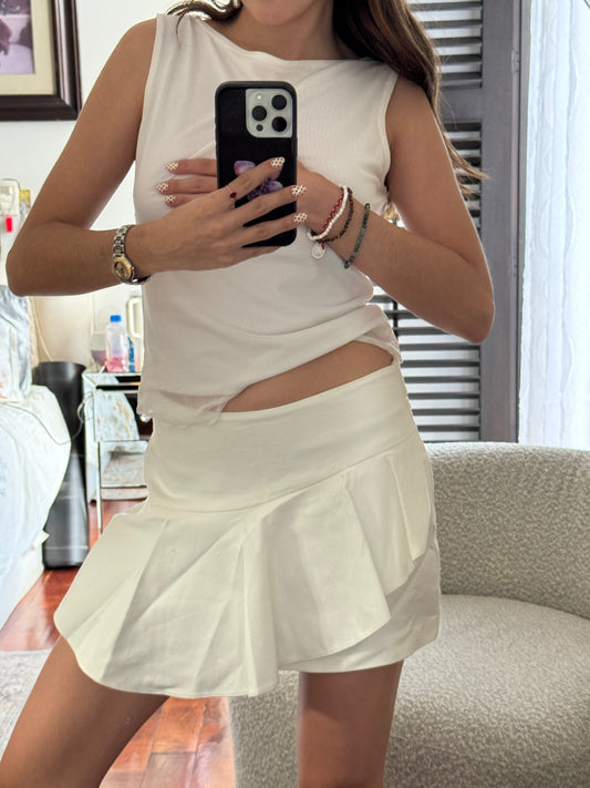 Skort Blanco
