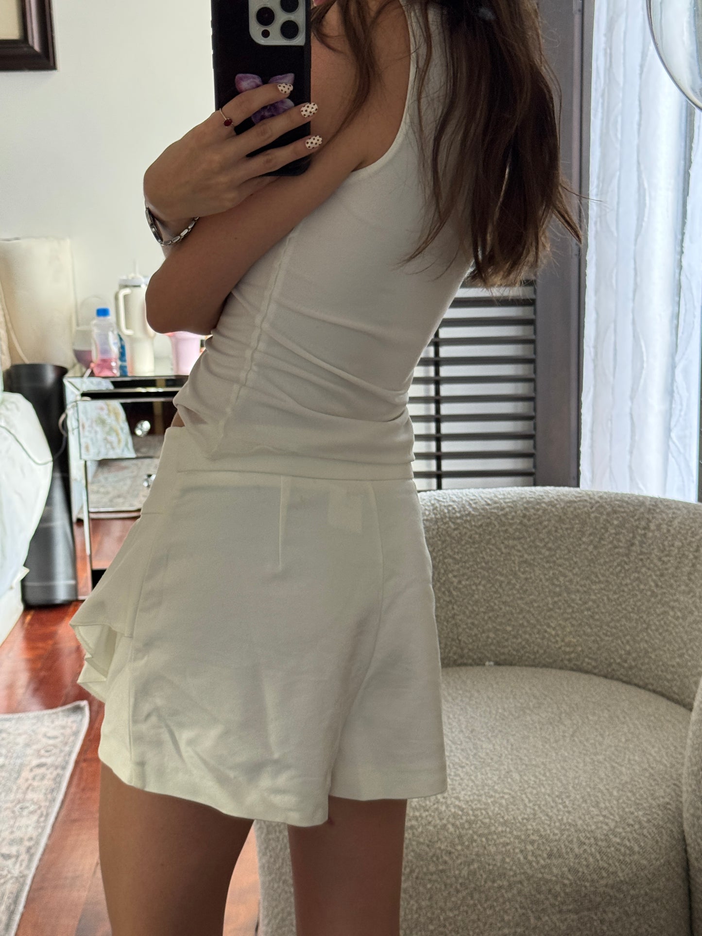 Skort Blanco