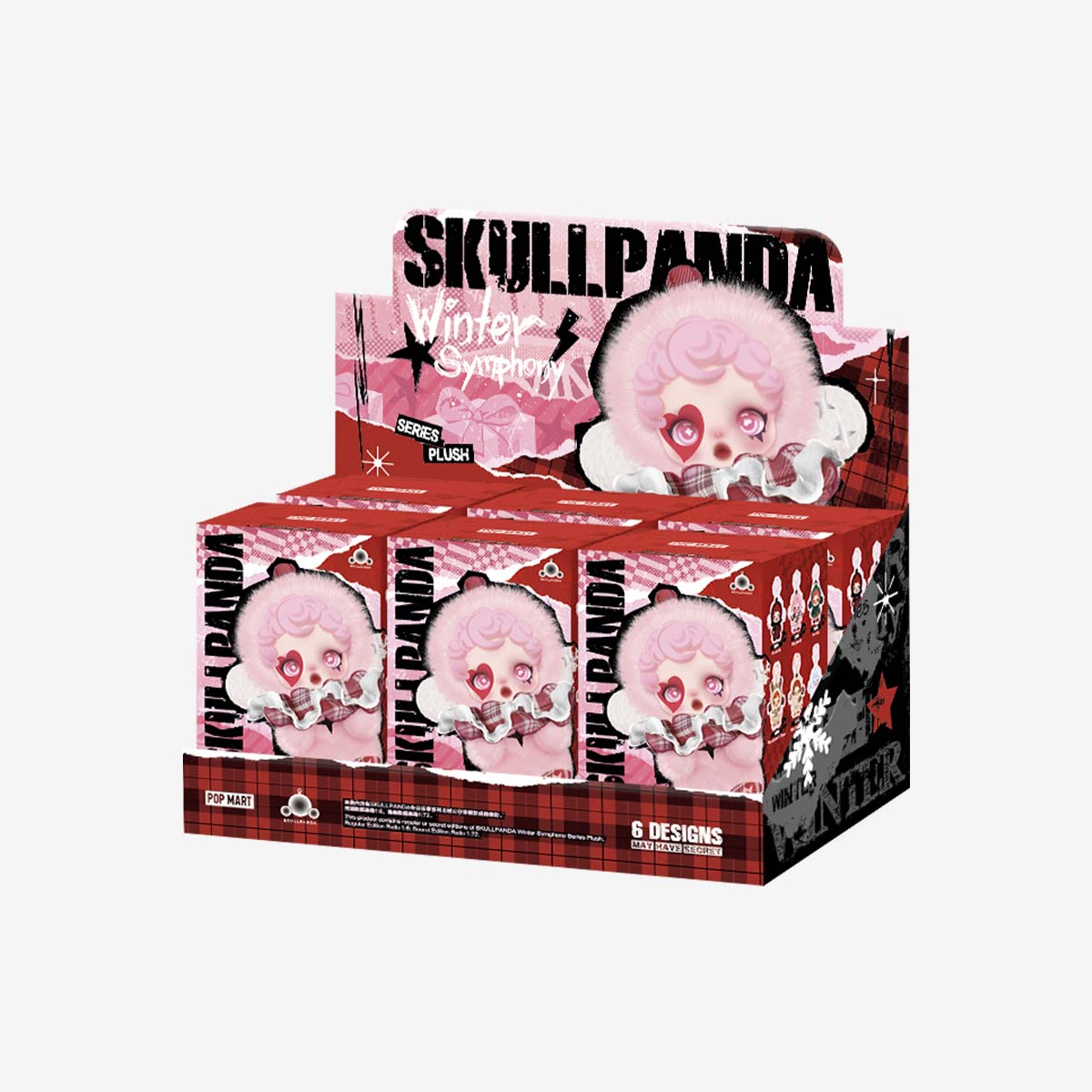 Skull Panda Winter Synphony Plush
