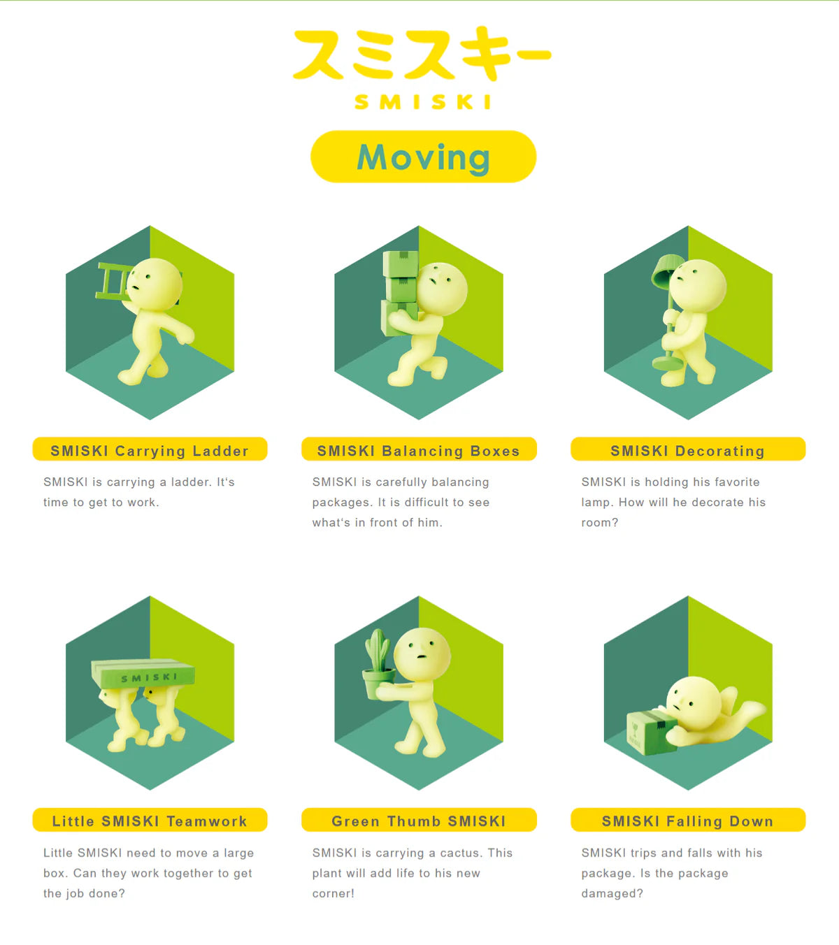 SMISKI Moving Series Blind Box